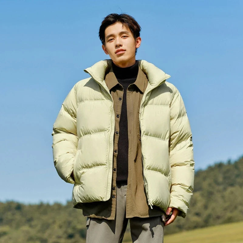 Optew Unisex Puffer Jacket – Lightweight Short Insulated Winter Coat