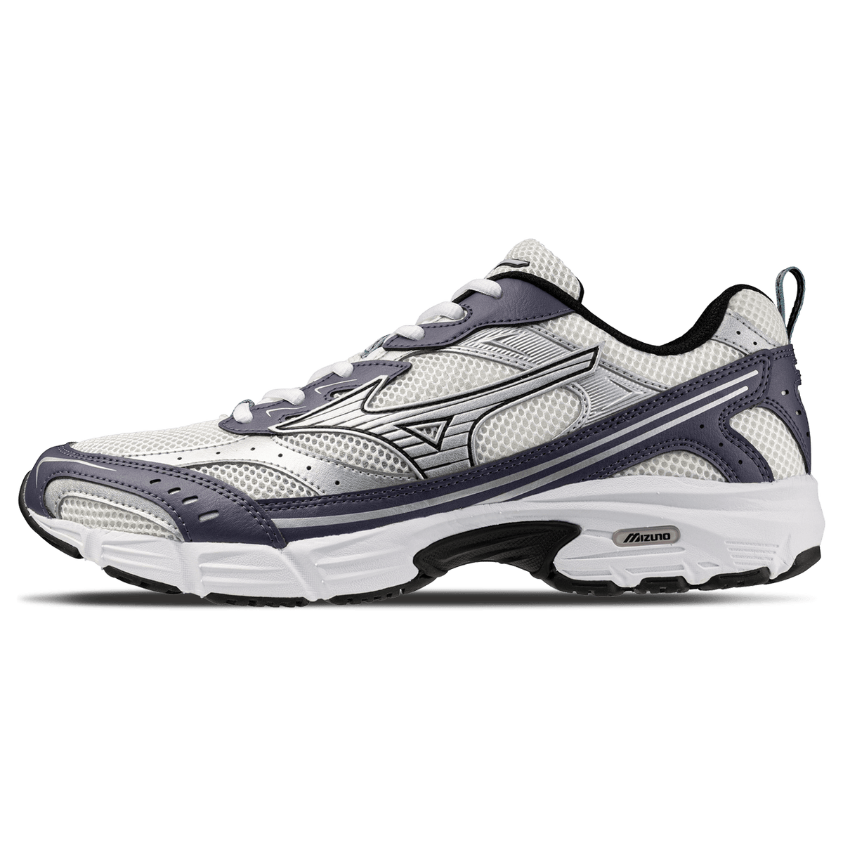 Mizuno MXR Sport – Snow White Silver Graystone Trainers