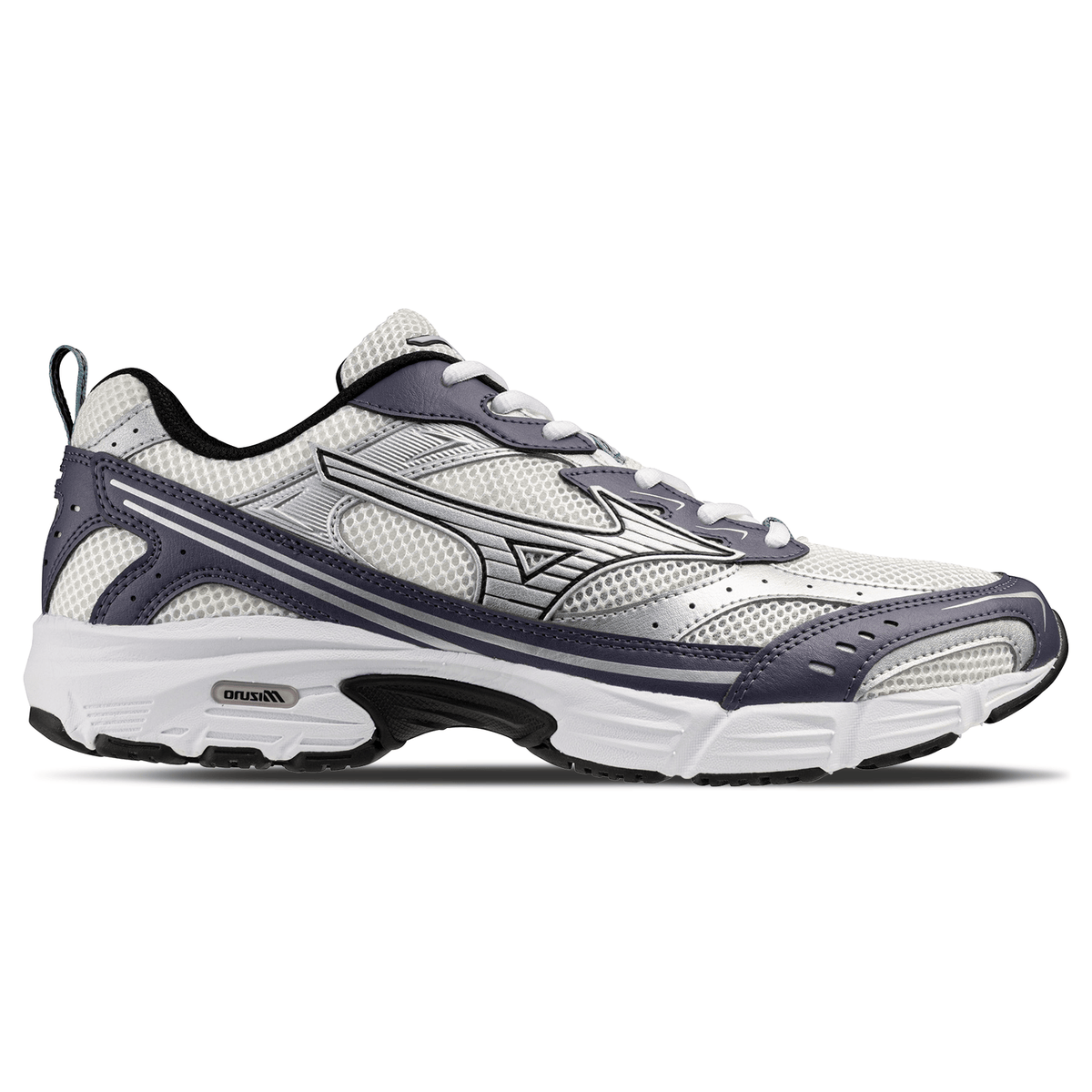 Mizuno MXR Sport – Snow White Silver Graystone Trainers
