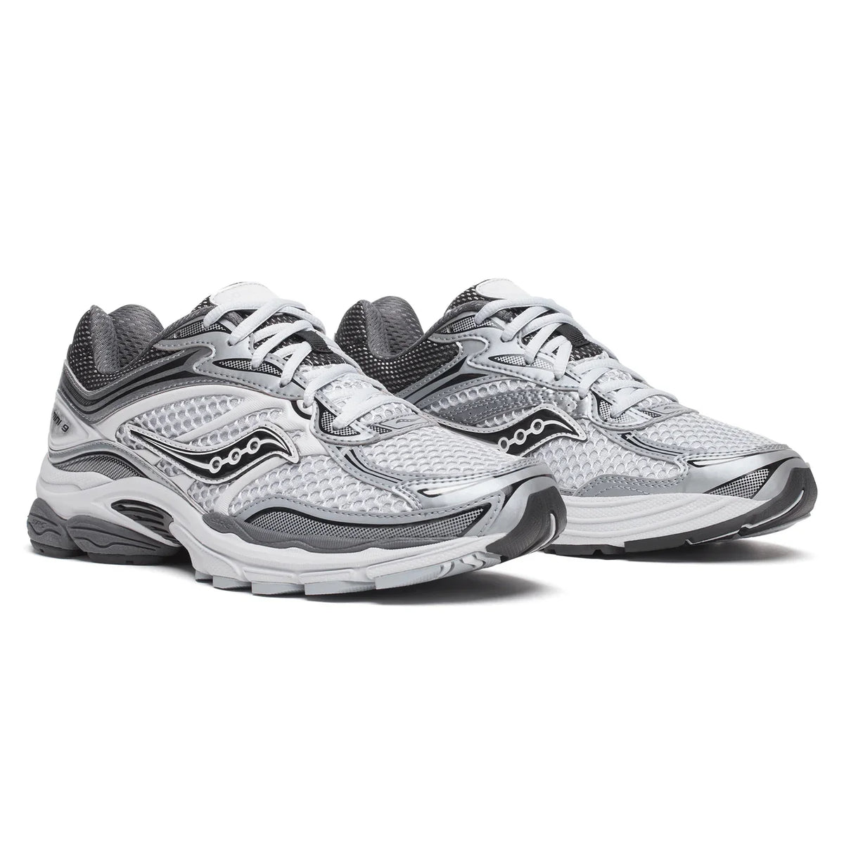 Saucony ProGrid Omni 9 Microchip Grey Sneakers