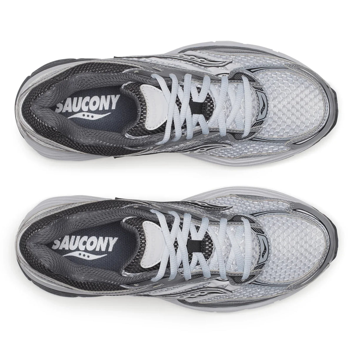 Saucony ProGrid Omni 9 Microchip Grey Sneakers
