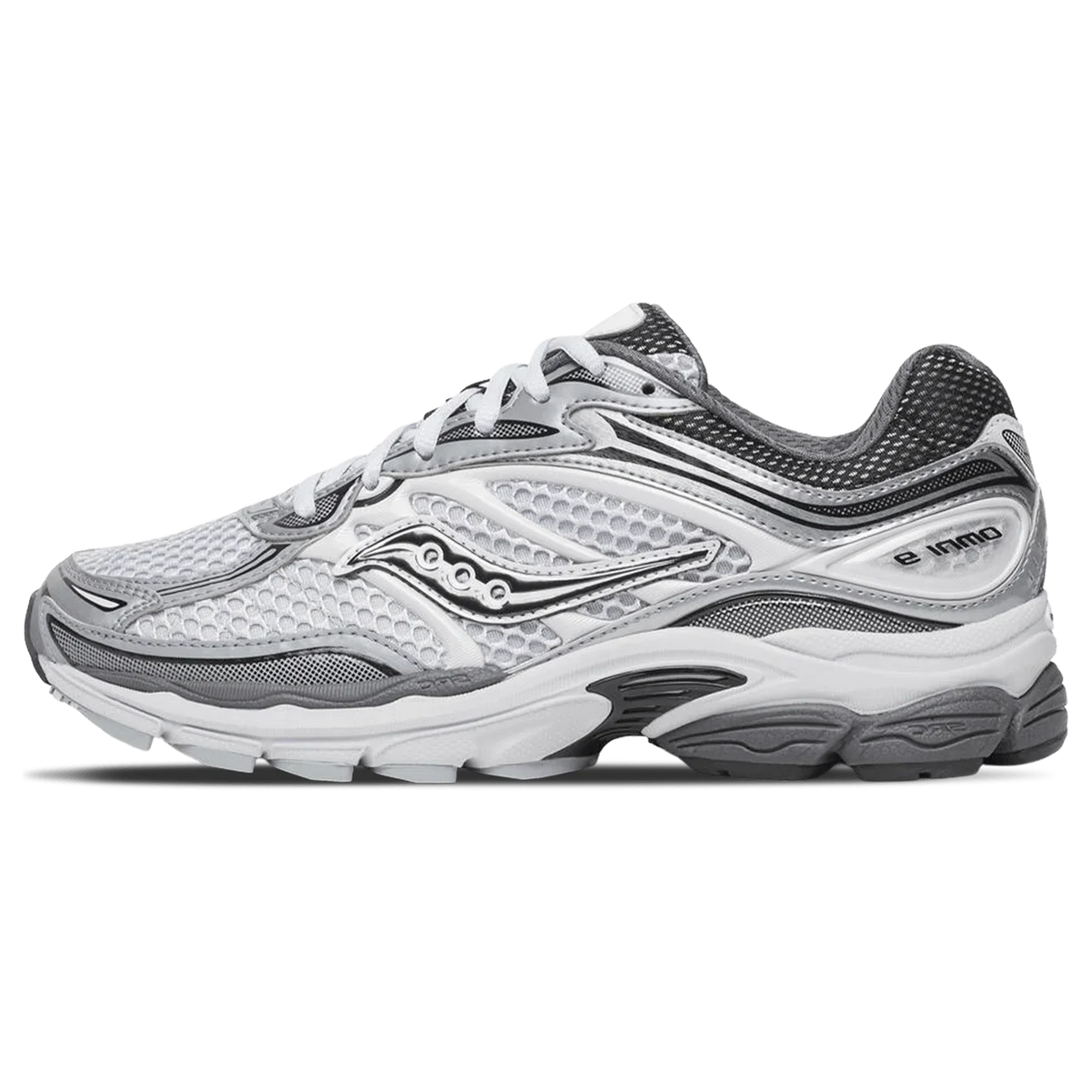 Saucony ProGrid Omni 9 Microchip Grey Sneakers