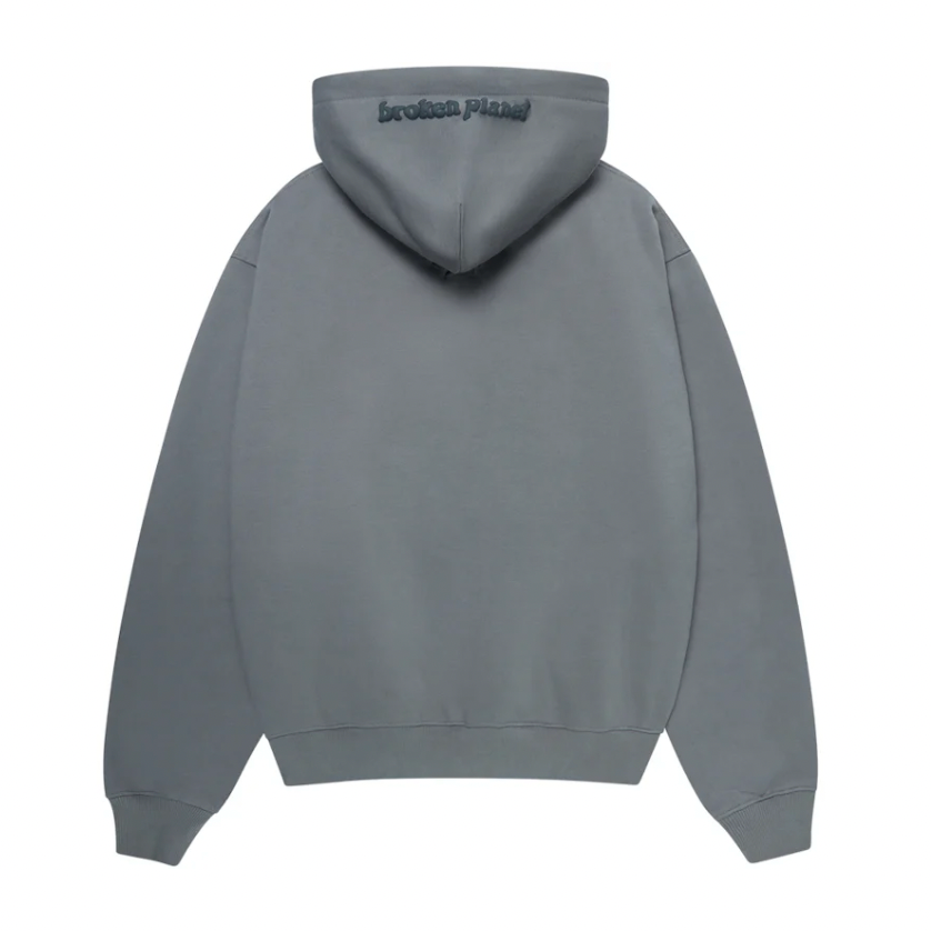 Broken Planet Falling Stars Hoodie - Dark Gray