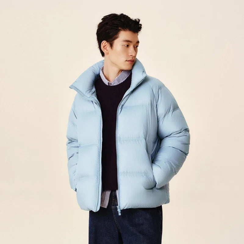 Optew Unisex Puffer Jacket – Lightweight Short Insulated Winter Coat