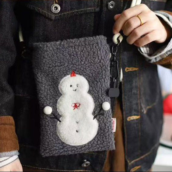 Daily White - Snowman Cross Body Bag