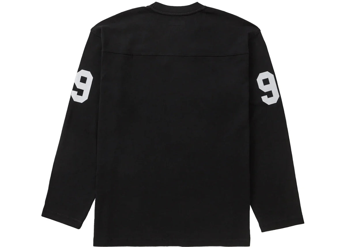 Supreme 99 Long Sleeve Football Top - Black