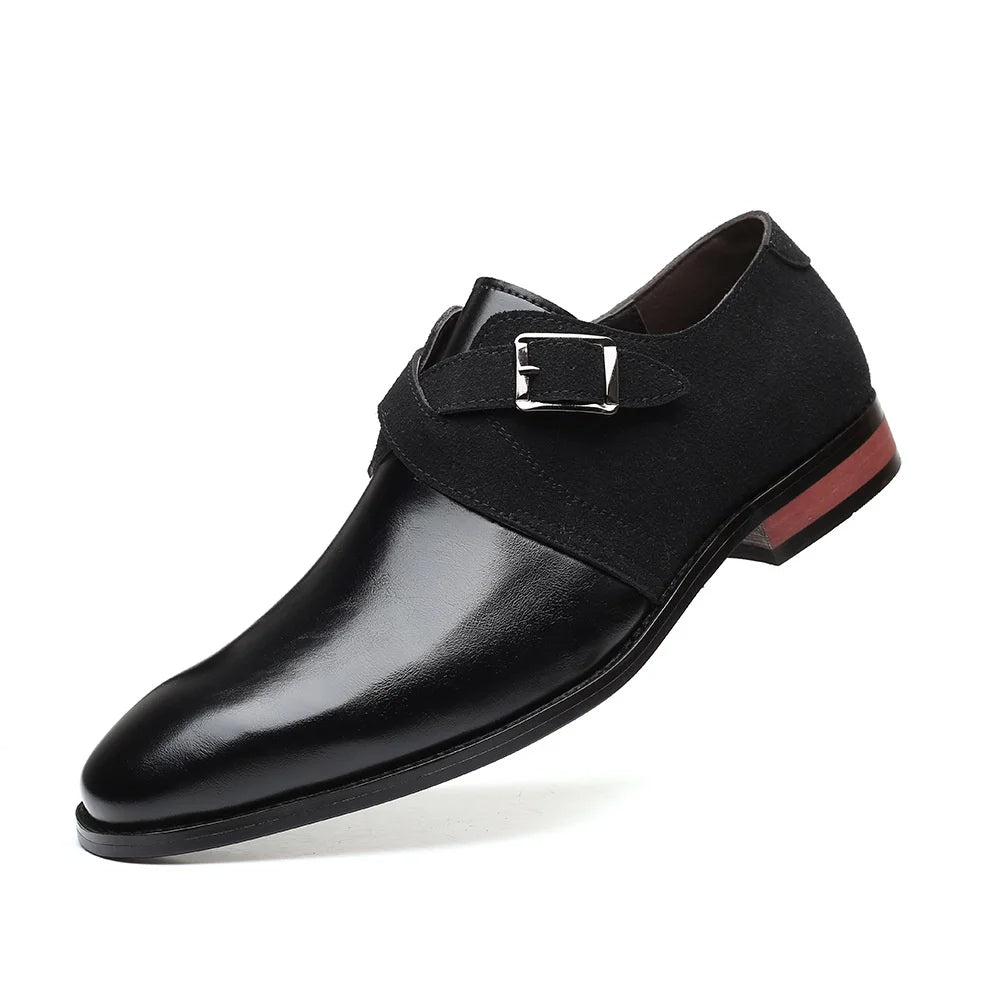 Optew Men’s Dual-Tone Suede Loafers