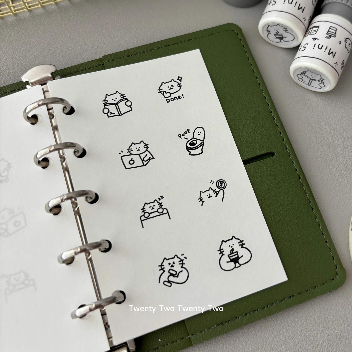 Twenty Two - Mini Portable Photosensitive Seal 1.0