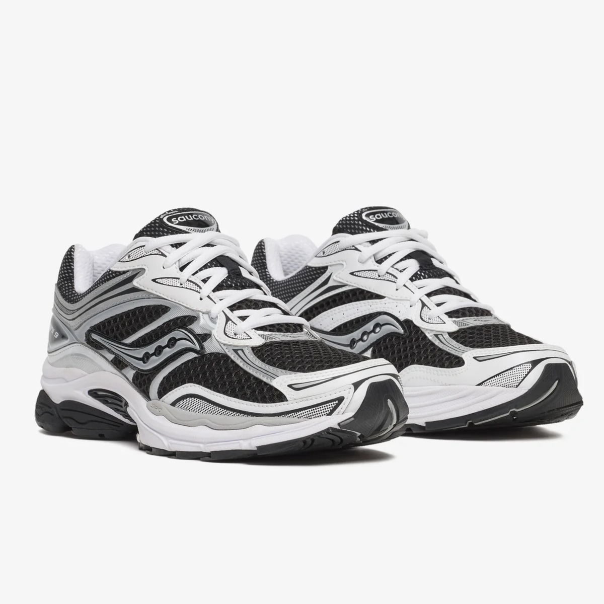 Saucony ProGrid Omni 9 Black White Sneakers