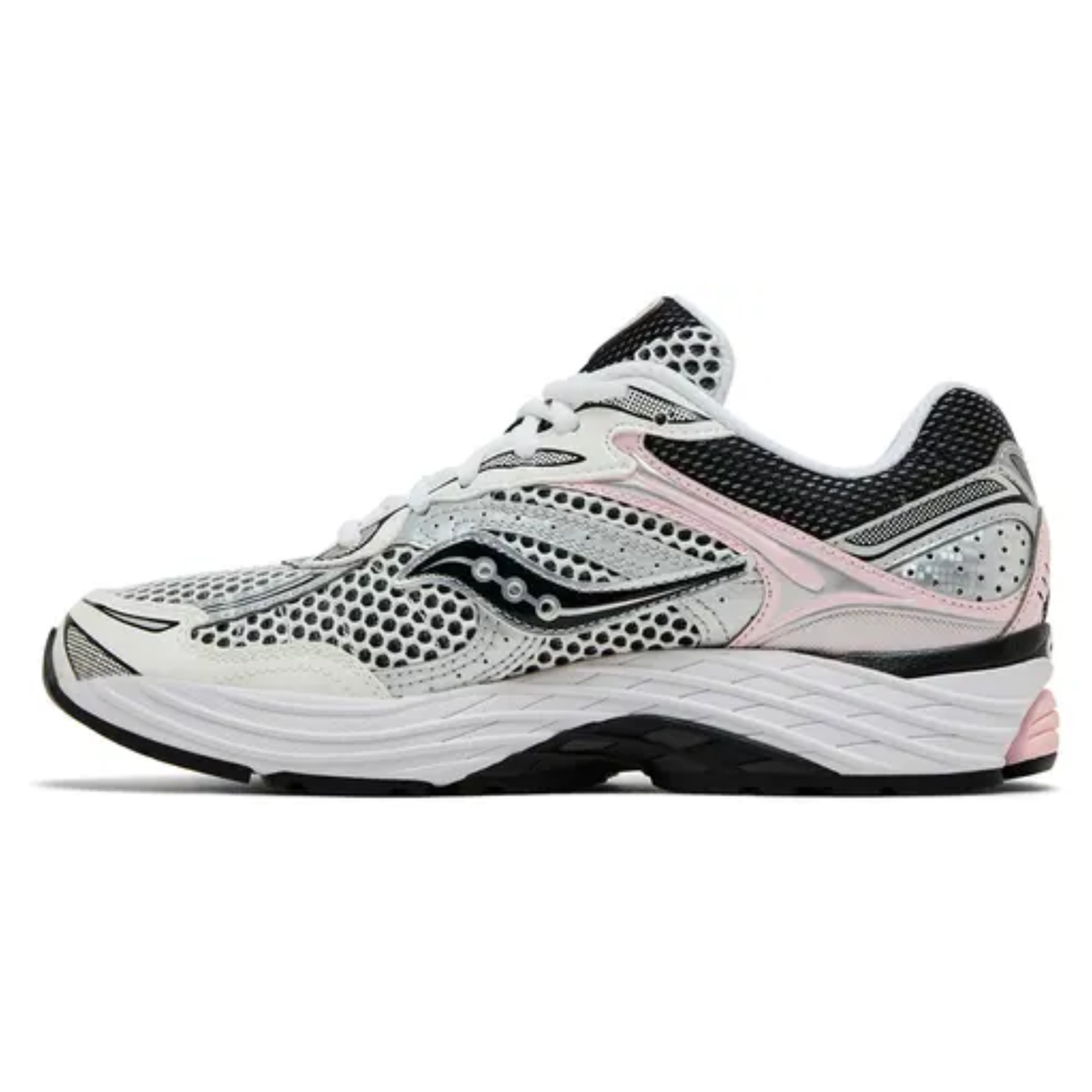 Saucony ProGrid Omni 9 Silver Pink Sneakers