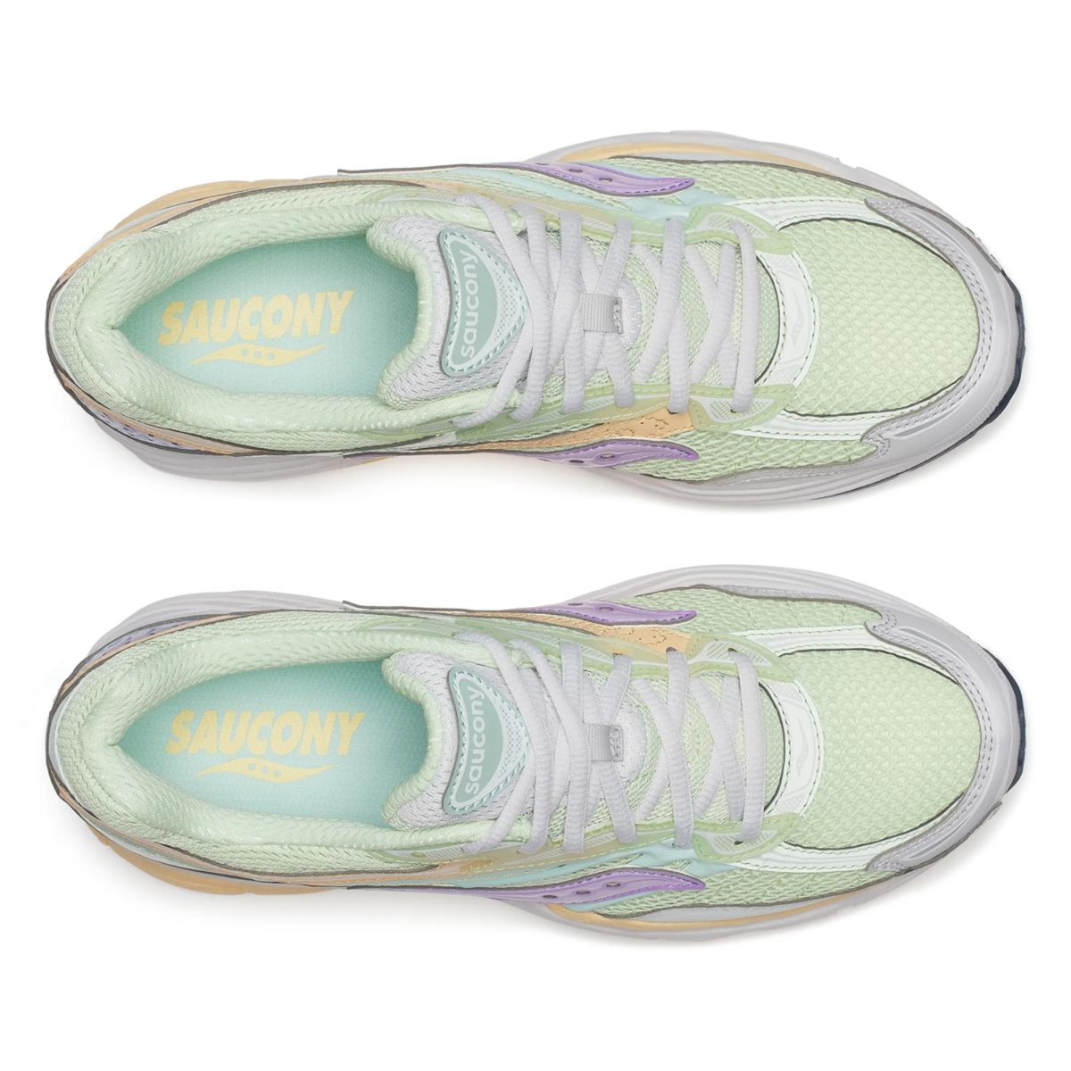 Saucony ProGrid Omni 9 Lime Orchid Sneakers