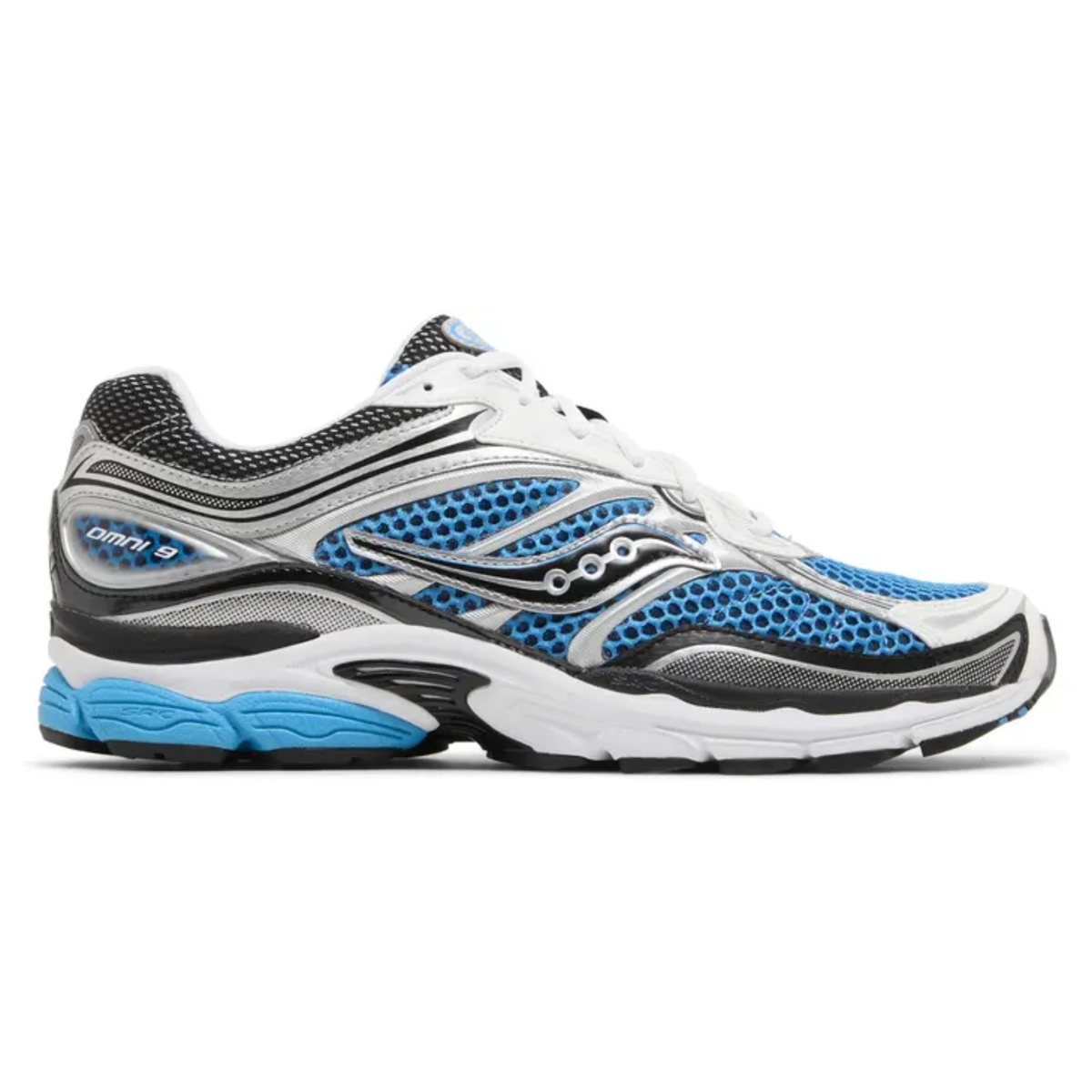 Saucony ProGrid Omni 9 Royal Silver Sneakers