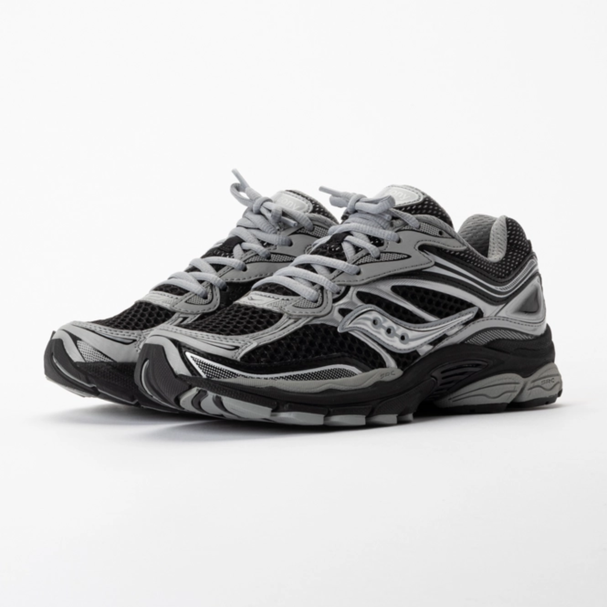 Saucony ProGrid Omni 9 Black Silver Sneakers