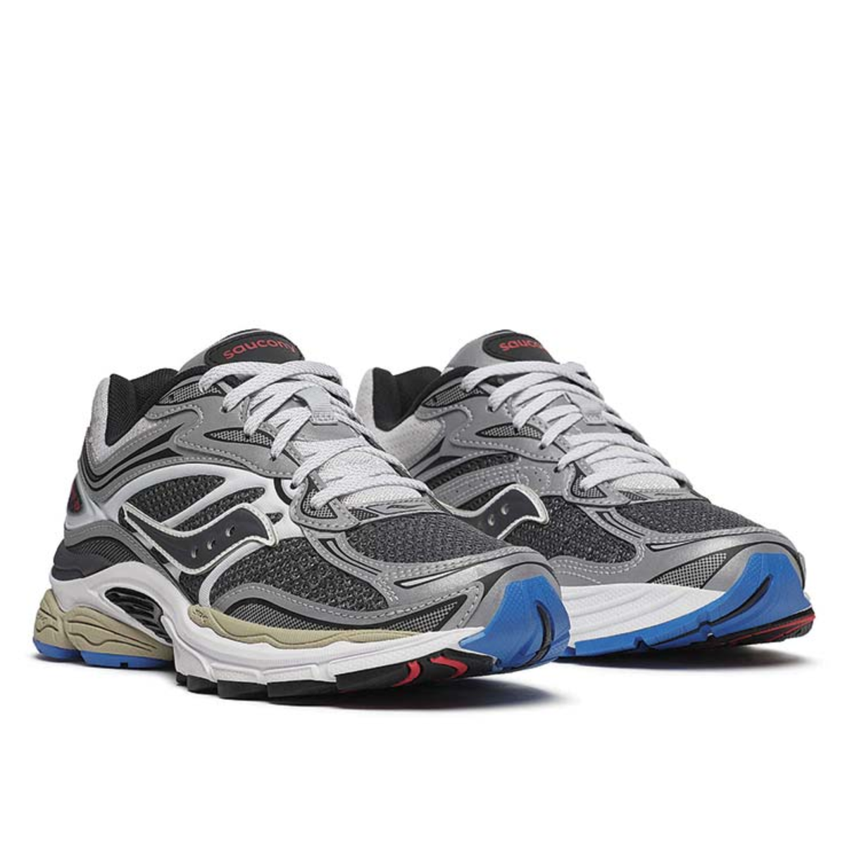 Saucony ProGrid Omni 9 Grey Silver Metallic Pack Sneakers
