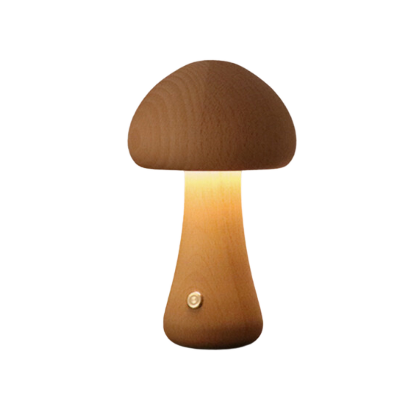 Wooden Vintage Mushroom Table Lamp | Premium Quality