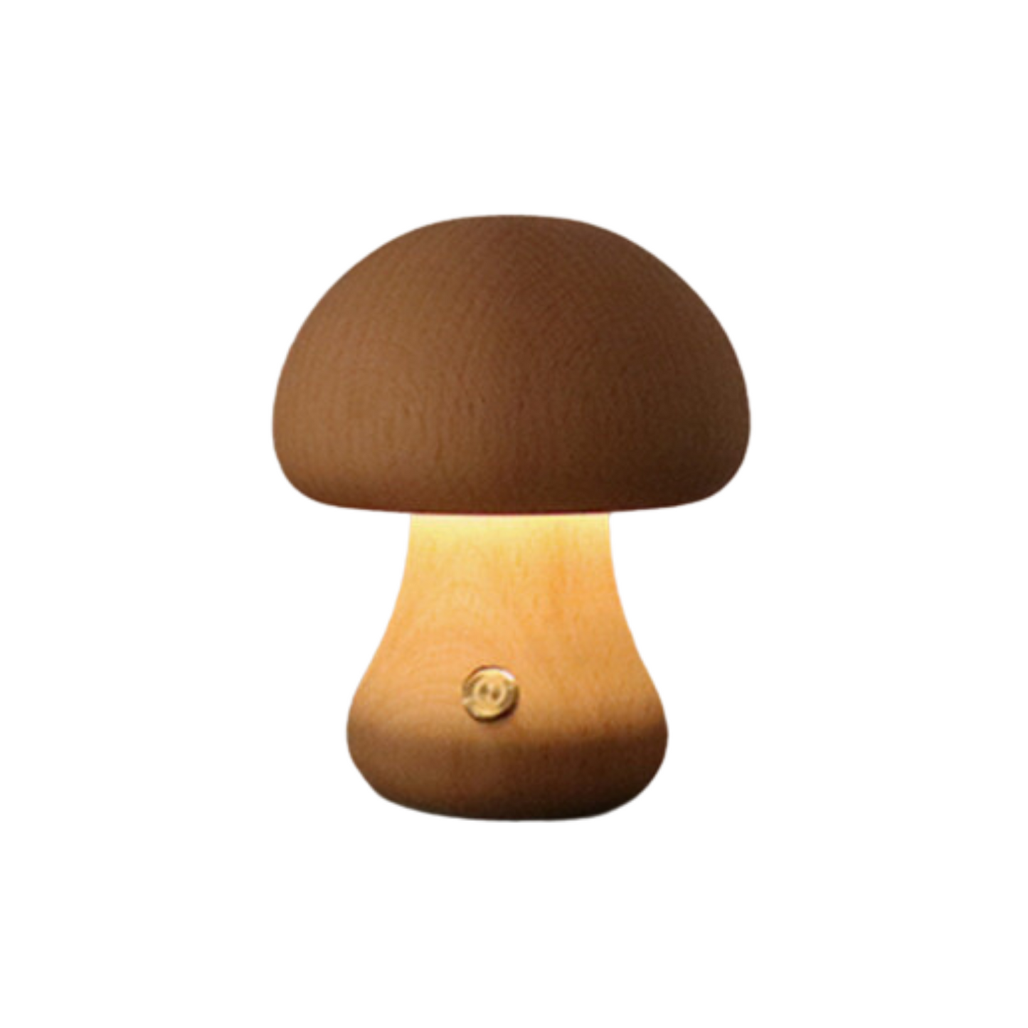 Wooden Vintage Mushroom Table Lamp | Premium Quality