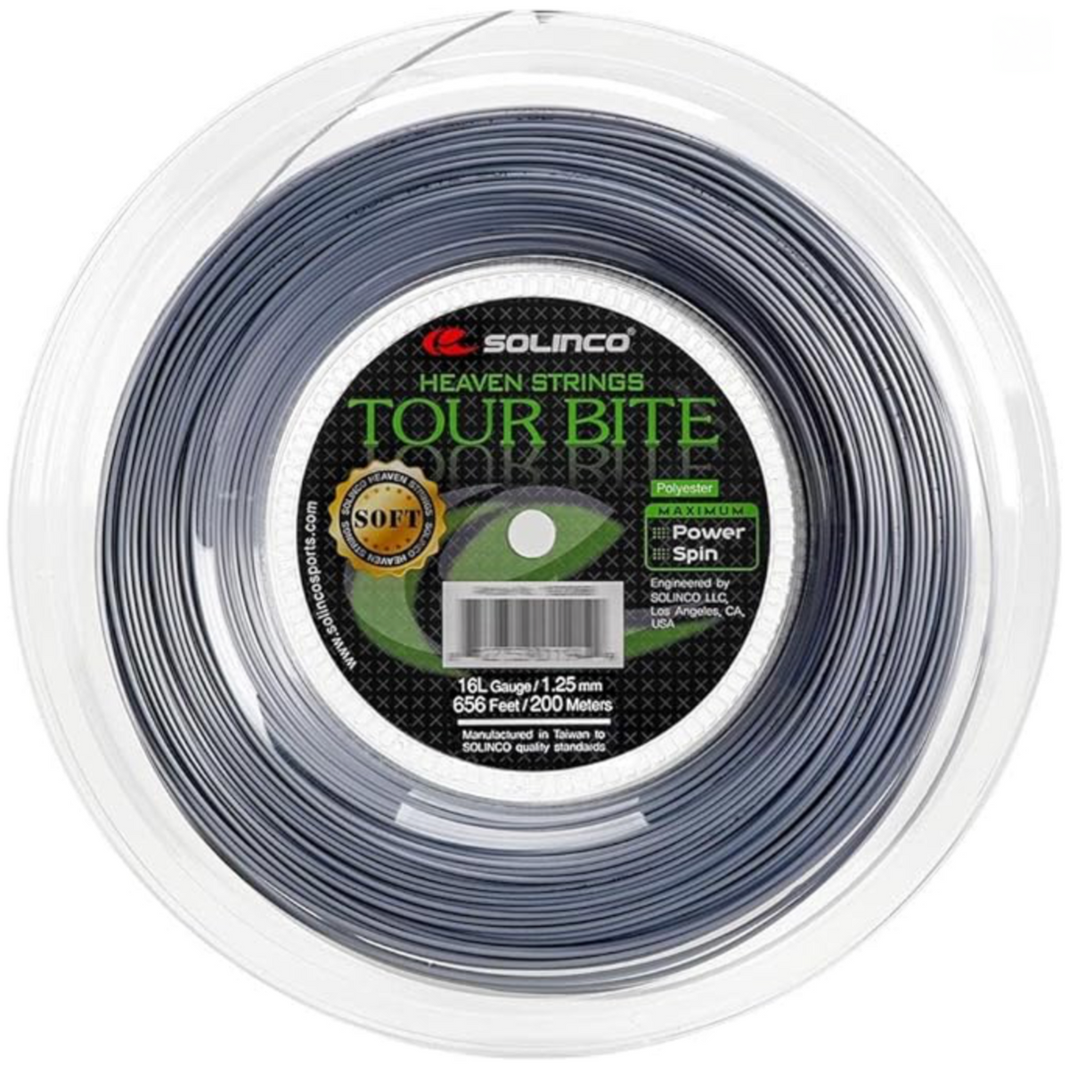 Solinco Tour Bite Soft 200m Tennis String Reel