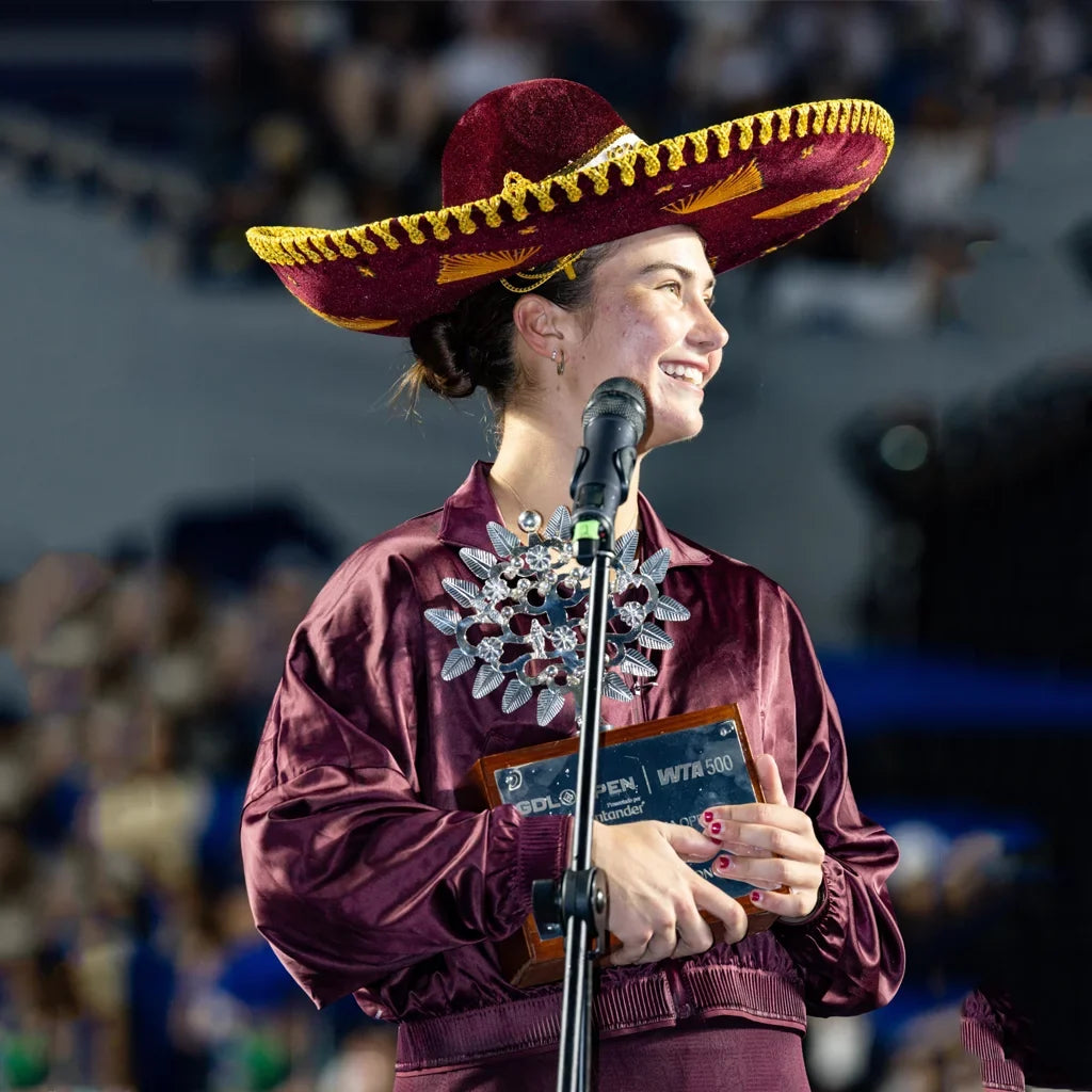WTA 500 Guadalajara Open Iva Jovic Satin Jacket