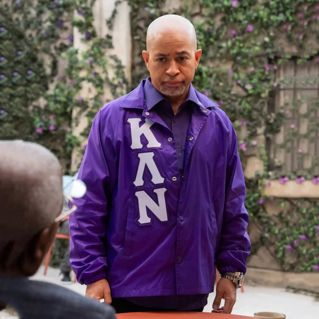 A Different World Ron Johnson Satin Jacket