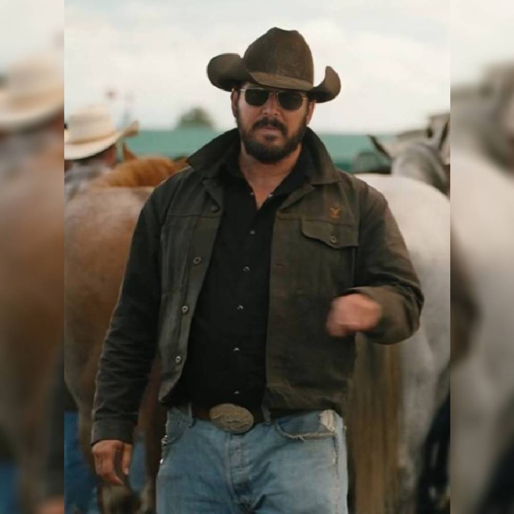 Yellowstone Season 5 Rip Wheeler Brown Jacket