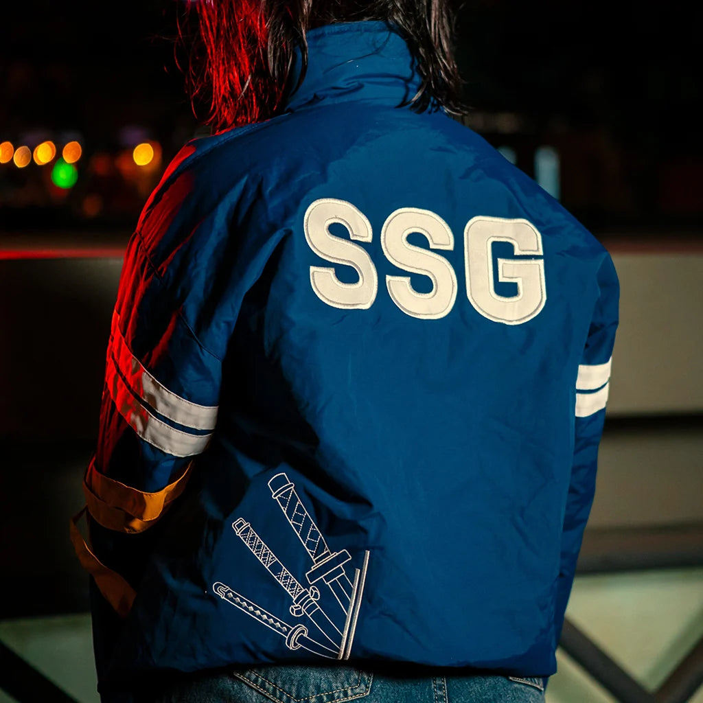 One Piece Zoro Oversized Blue Jacket