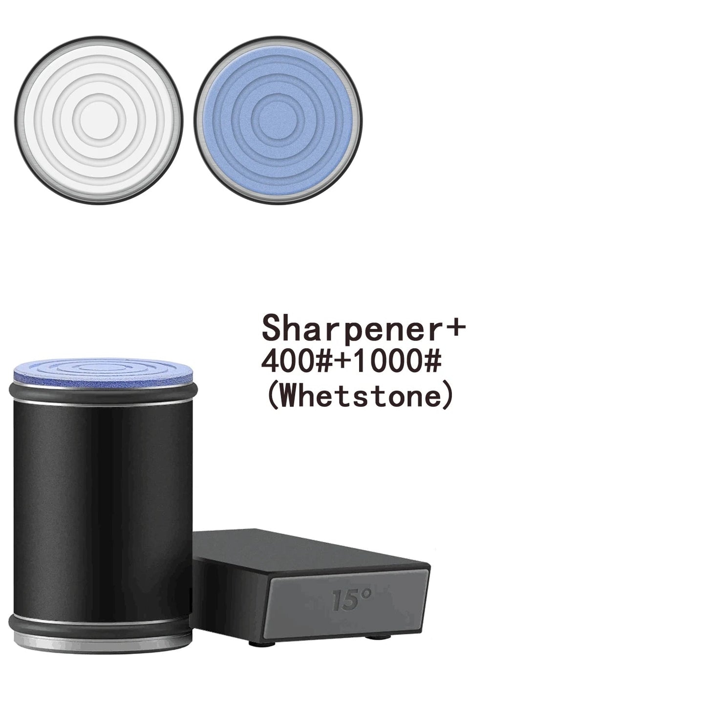 Easy 2-in-1 Sharpener with Magnetic Knife Storage | Premium Quality