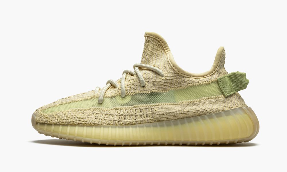 Yeezy 350 V2 Flax Trainers