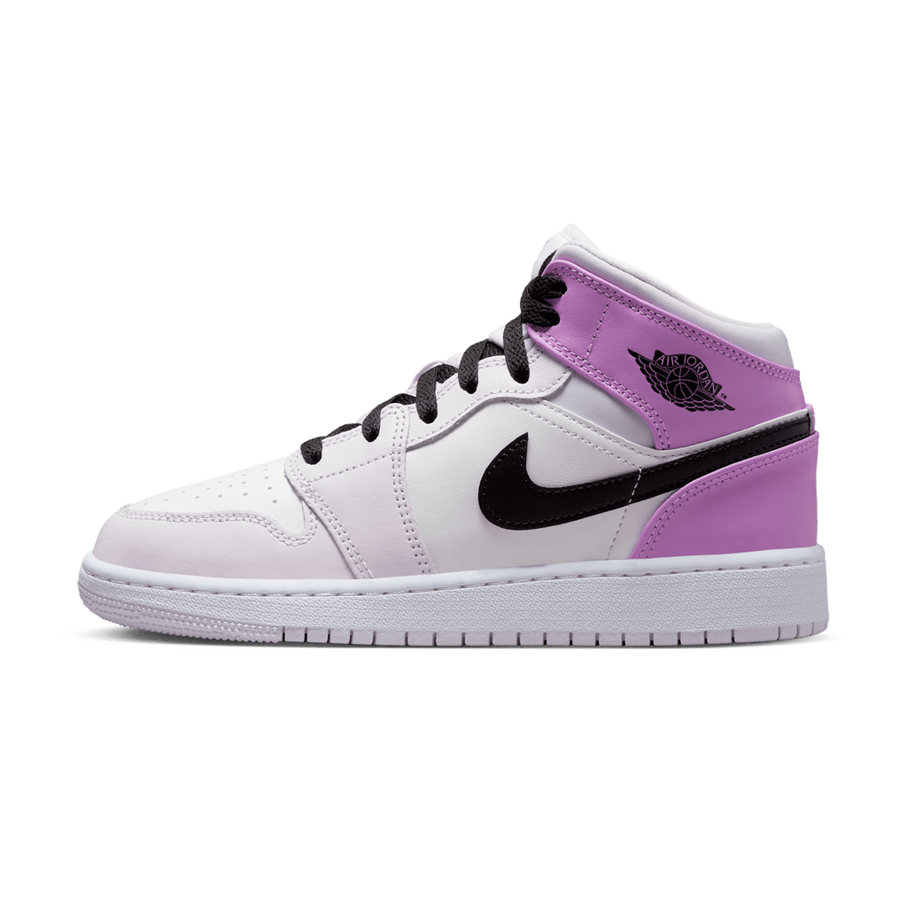 Jordan 1 Mid Barely Grape Trainers