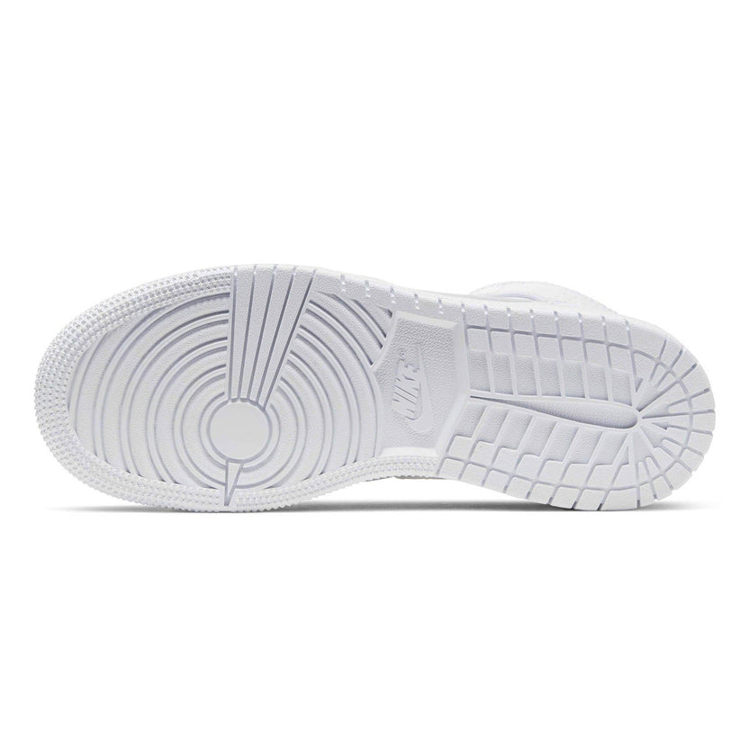 Jordan 1 Mid Triple White Trainers