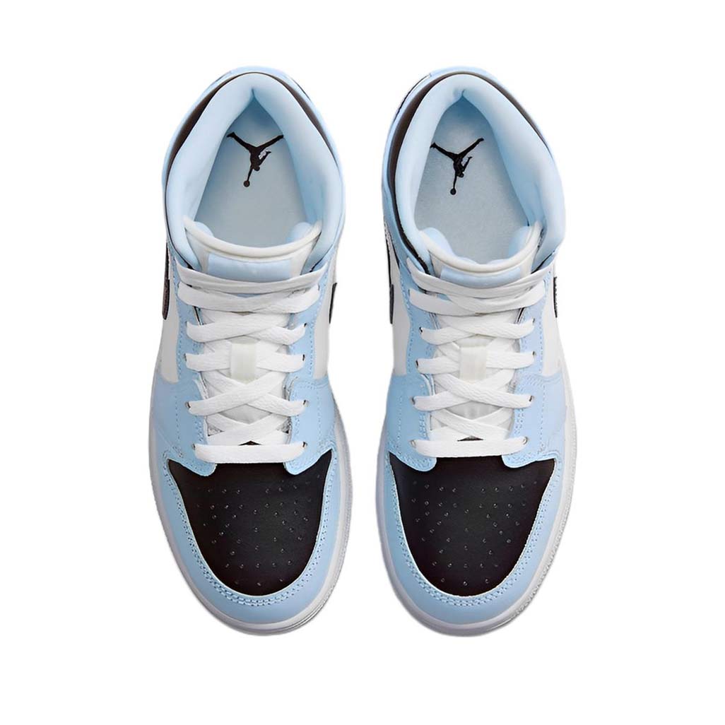 Air Jordan 1 Mid Ice Blue (GS) Trainers