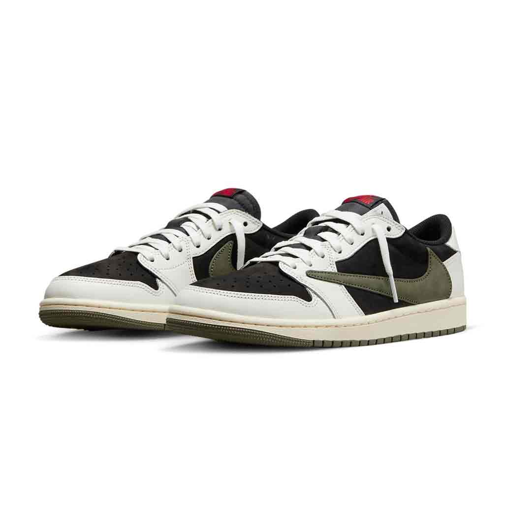 Travis Scott x Air Jordan 1 Low OG SP 'Olive' (Women's) Trainers