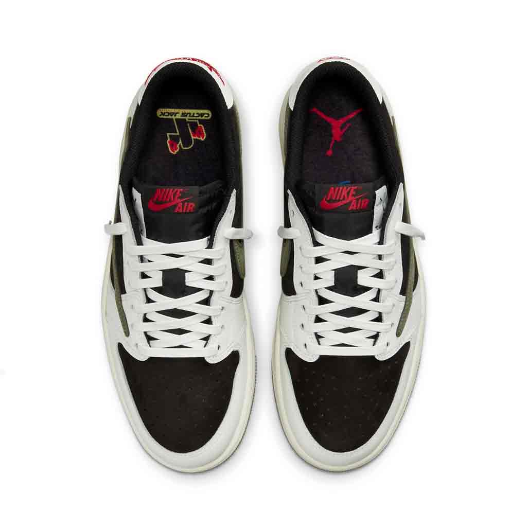 Travis Scott x Air Jordan 1 Low OG SP 'Olive' (Women's) Trainers