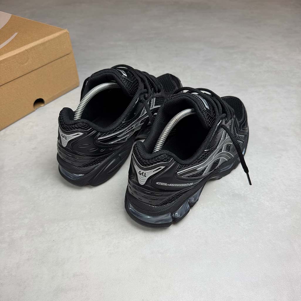 ASICS Gel-Kayano 14 Black Pure Silver Trainers