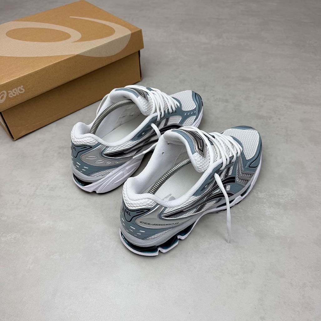 ASICS Gel-Kayano 14 White Fjord Grey Trainers