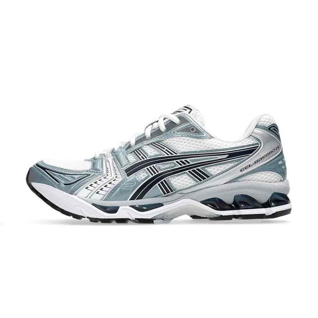 ASICS Gel-Kayano 14 White Fjord Grey Trainers
