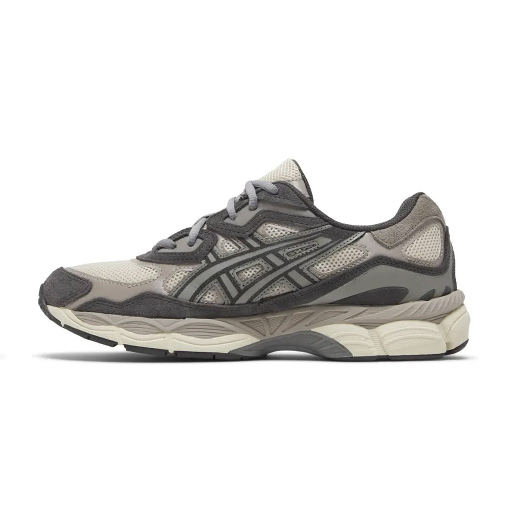 ASICS Gel-NYC Oatmeal Obsidian Grey Trainers