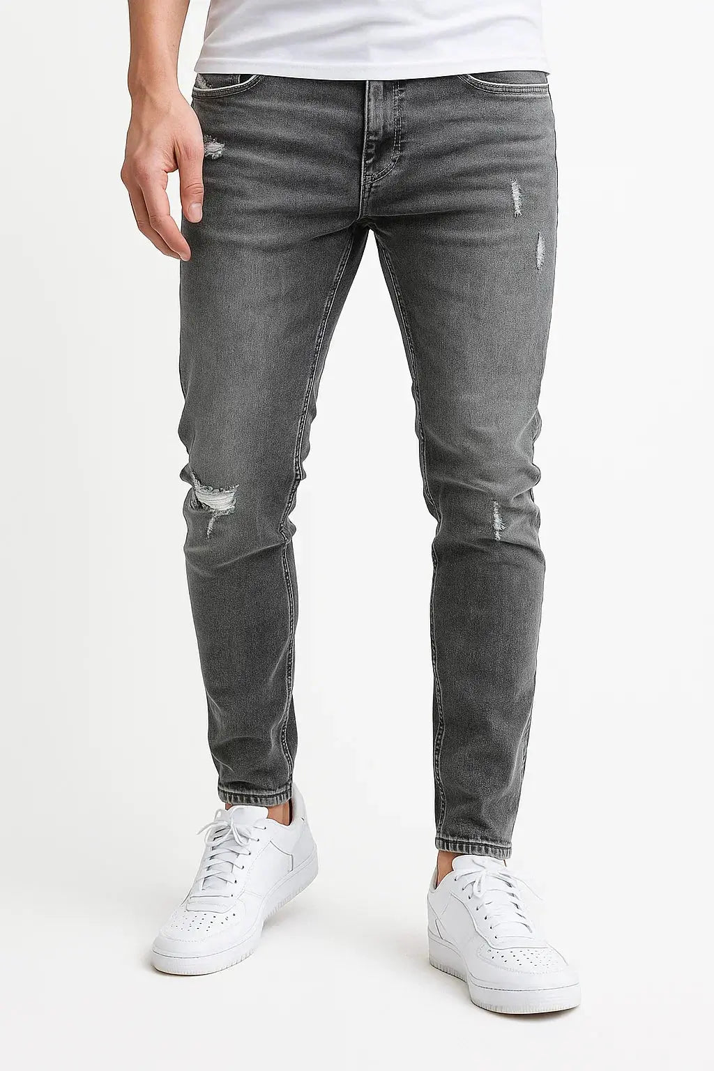 Optew Men's Jeans Slim Fit Stretch Denim