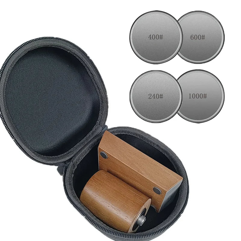 Easy 2-in-1 Sharpener with Magnetic Knife Storage | Premium Quality