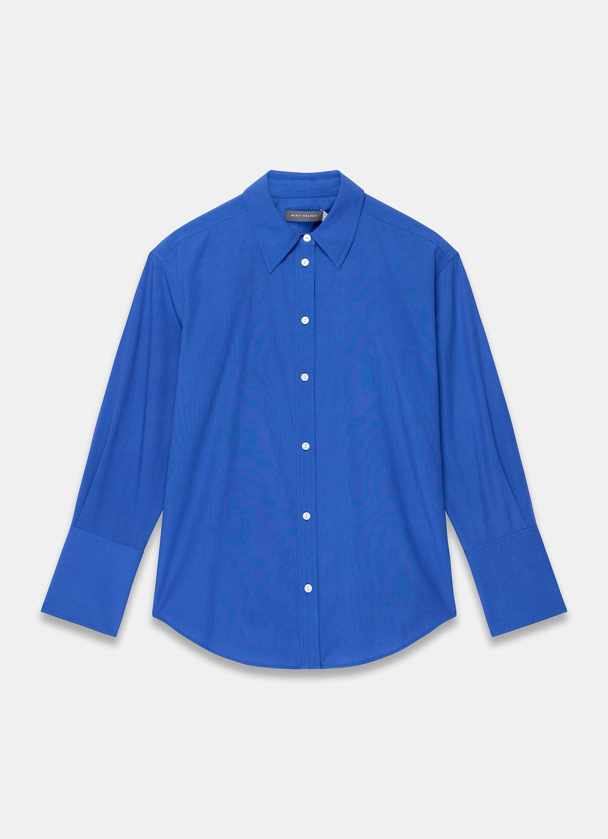 Blue Tailored Shirt in Cotton Blend