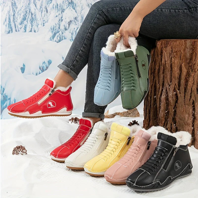 Boots For Women | Side Zip Orthopedic Snow Boots
