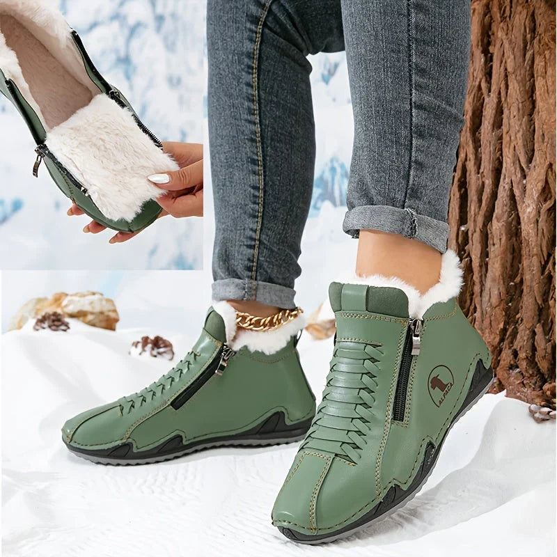 Boots For Women | Side Zip Orthopedic Snow Boots