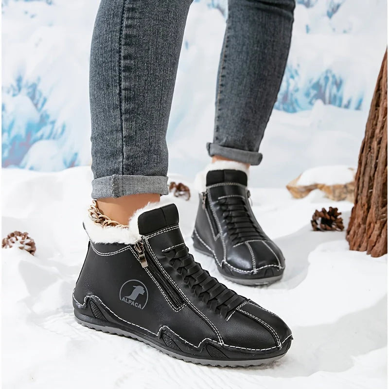 Boots For Women | Side Zip Orthopedic Snow Boots
