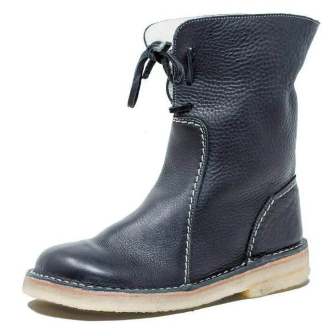 Boots For Women | Warm Waterproof Winter Foldable Collar