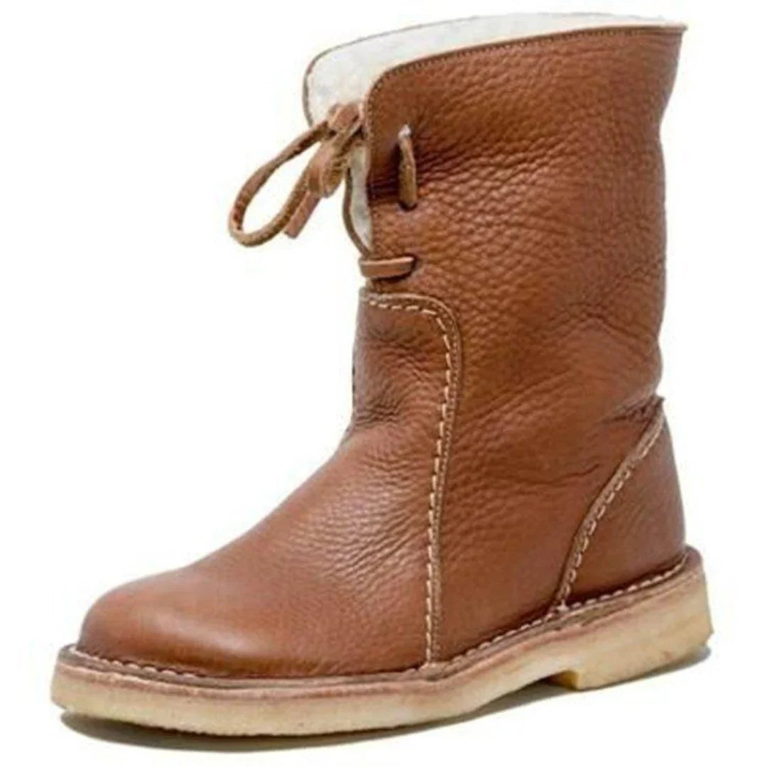 Boots For Women | Warm Waterproof Winter Foldable Collar