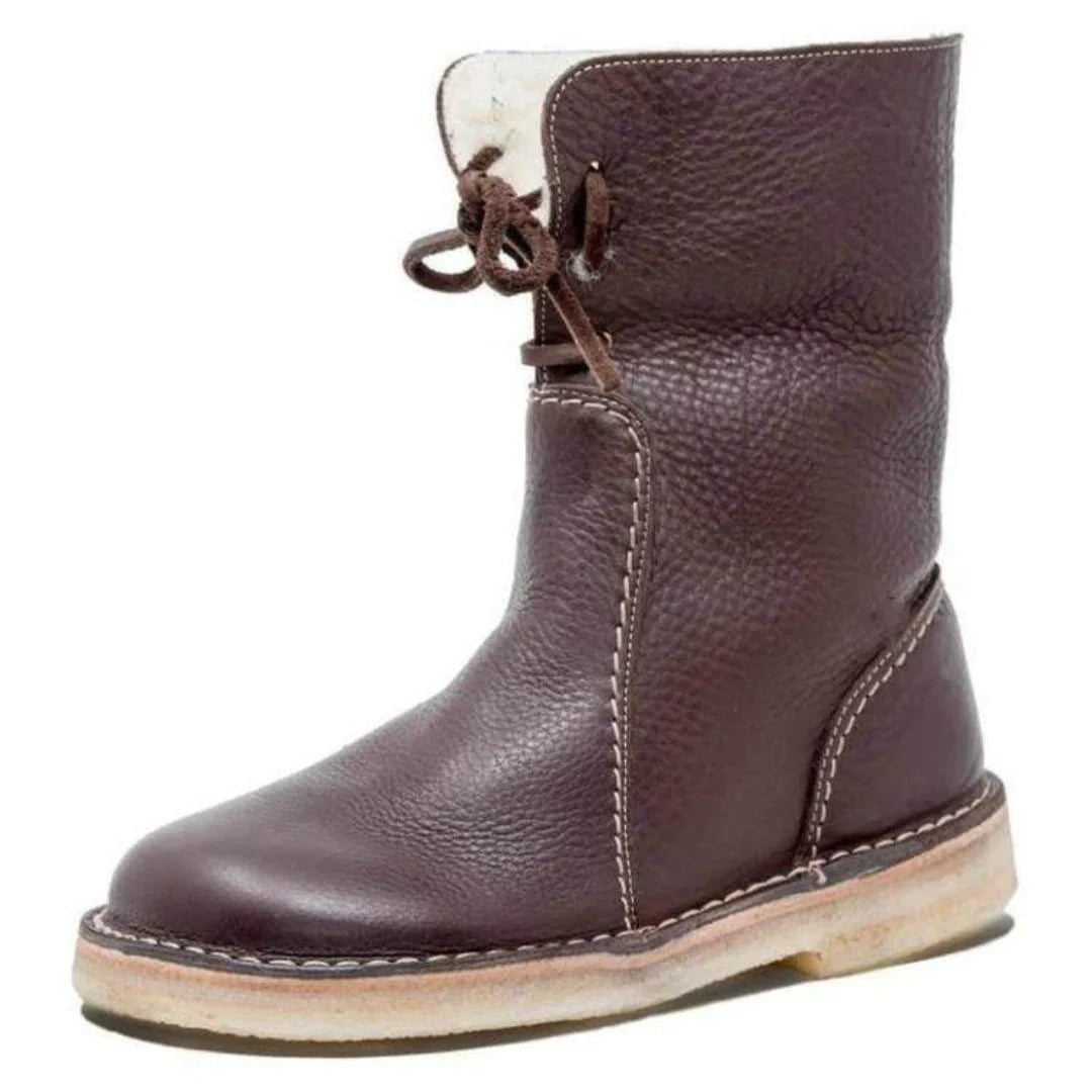 Boots For Women | Warm Waterproof Winter Foldable Collar