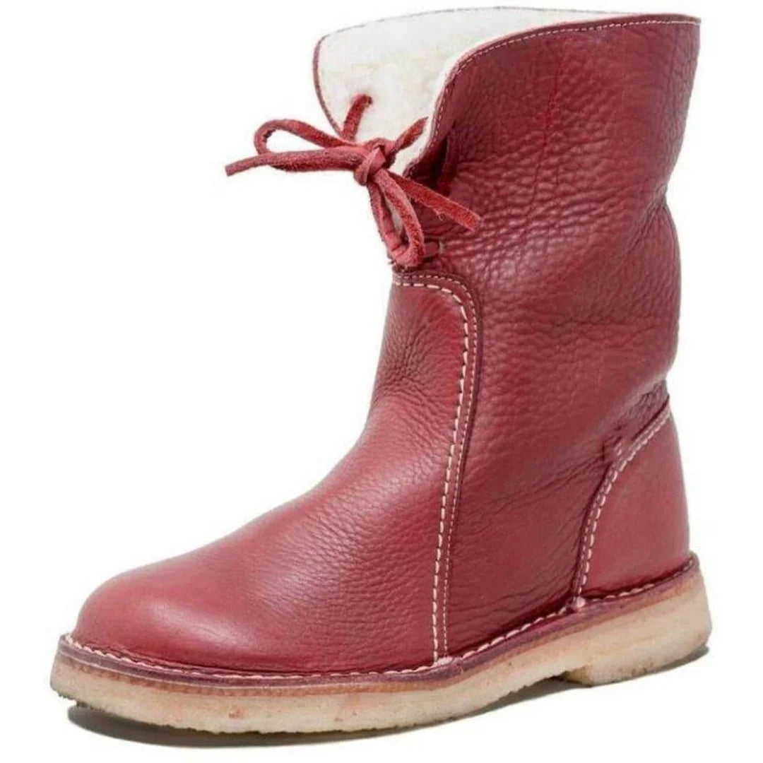 Boots For Women | Warm Waterproof Winter Foldable Collar