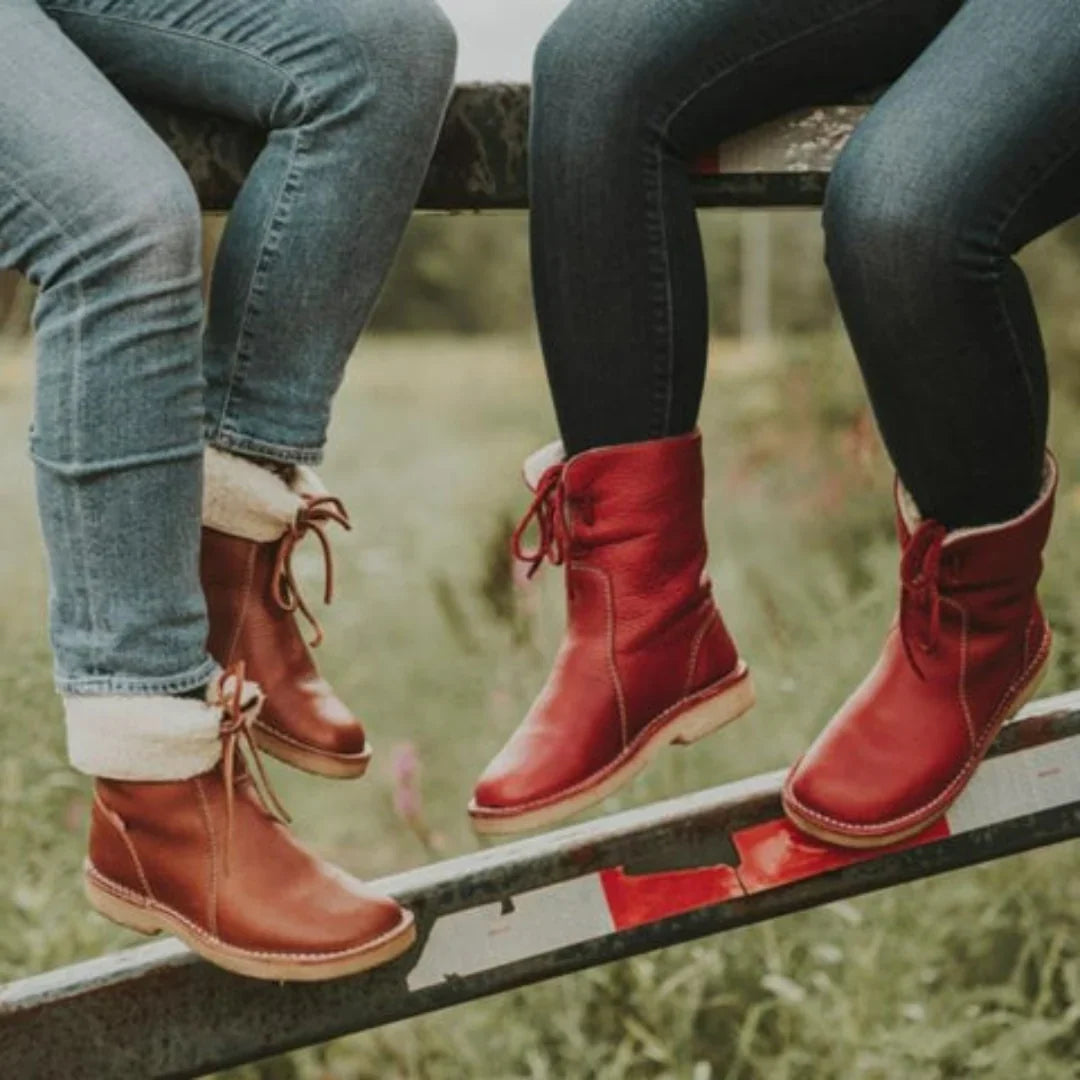 Boots For Women | Warm Waterproof Winter Foldable Collar