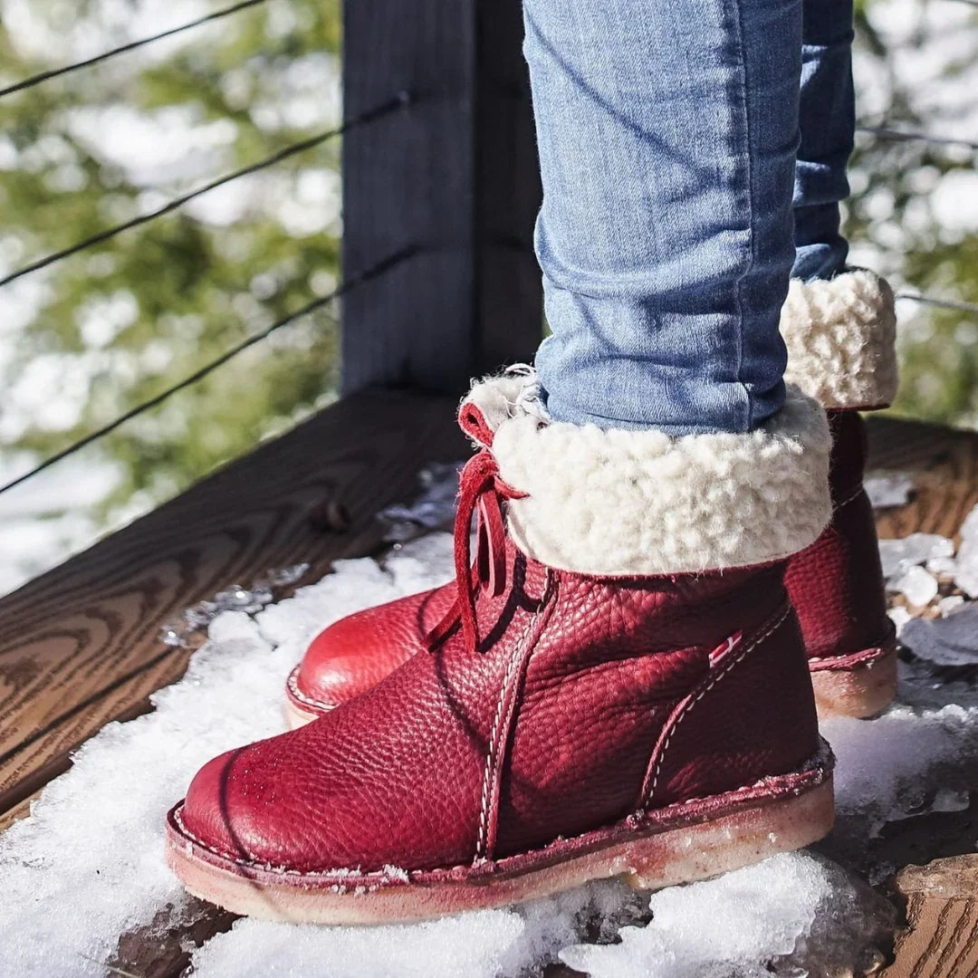 Boots For Women | Warm Waterproof Winter Foldable Collar