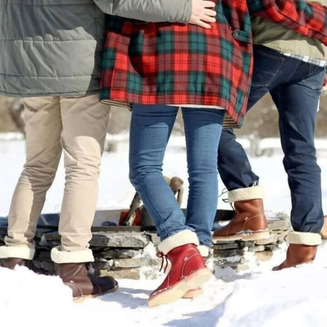 Boots For Women | Warm Waterproof Winter Foldable Collar