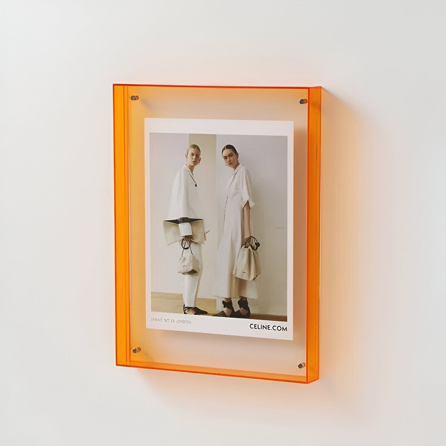 Vibrant Glass Picture Frame – Modern Display Holder | Premium Quality